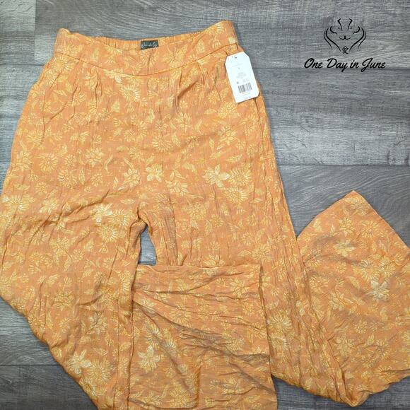 Wonderly Pants - Wonderly Pull On Wide Leg Casual Pants Size L